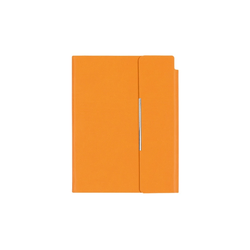 VELVET Notes sa magnetnim preklopom B6 - Narandžasta