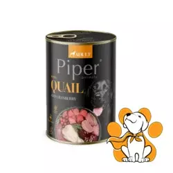 Piper Dog Quail 400g, Vlažna Hrana Za Pse Sa Prepelicom Za Laku Probavu