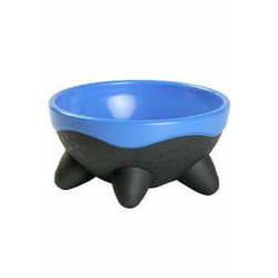 Plastična pasja skleda UFO 750ml modra KW