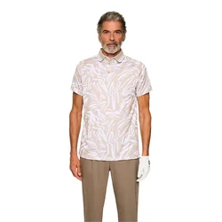 Moška majica J.Lindeberg George Print Polo Scribble String L