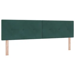 Uzglavlje Tamnozelena 180 cm Baršun