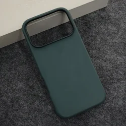Maska Beautiful Shine Leather za iPhone 17 Pro zelena