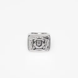 Prstan Wasted Paris U Crest Signet Ring Silver 7