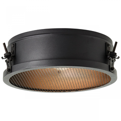 Brilliant - Plafonsko svetlo ZOIS 1xE27/60W/230V prečnika 30 cm, crno