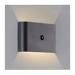 Brilliant - LED spoljašnje punjivo zidno svetlo sa senzorom XINO LED/3W/5V IP44