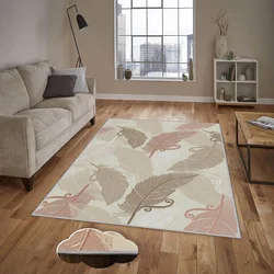 Conceptum Hypnose Tepih Eexfab1149, Pravougaoni, 100x150 cm, Krem-roze