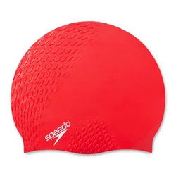 Speedo BUBBLE ACTIVE + CAP AU, plavalna kapa, rdeča 813954