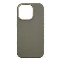 Dviced Leather maska sa MagSafe-om za iPhone 16 Pro - Grey