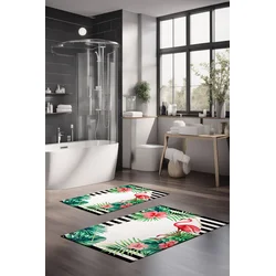 Lessentiel Maison Set prostirki za kupatilo CT-5319, 2 Komada, Šarena