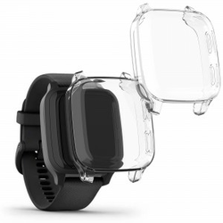 2x Ovitek za Garmin Venu Sq Music / Sq - prozorna - 46956
