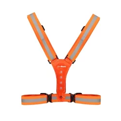 GymBeam Reflektujući sportski prsluk Orange