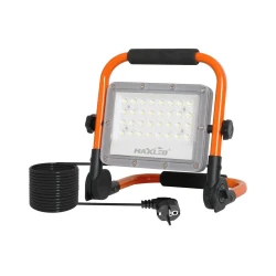 LED reflektor sa stativom LED/50W/230V 5000K IP65 narandžaste boje