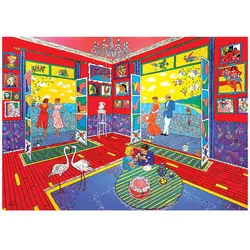 Magnolia - Puzzle Rdeča soba - 1 000 kosov