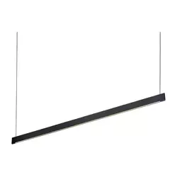 Ideal Lux - LED luster na sajli DESK WIDE LED/36W/230V CRI 90 120 cm crna