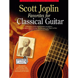 SCOTT JOPLIN:FAVORITES FOR CLASSICAL GUITAR +AUDIO ACCESS