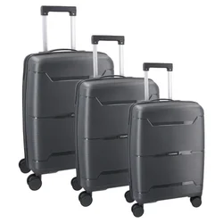 Empire london kofer set 3 komada pp tamno siva ( 100589 )