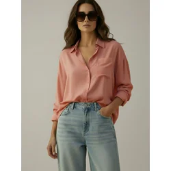 WEARABLE STORIES Bluza Minthe korala