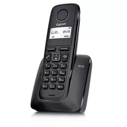 Gigaset A116 (DECT) bežični telefon, crni