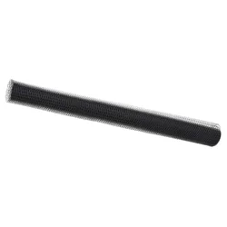 Vidaxl Šesterokotna ograja Siva 1,6 x 25 m PVC