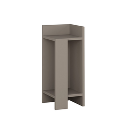 Hanah Home Elos Right Noćni stočič, 25x60x27cm, Antracit
