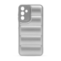 Maska za telefon DEEP SHINE MATTE za Samsung A15, Srebrna