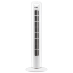 Floria Stubni ventilator, 45V, 74 cm, ±90° - ZLN3833, bela