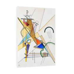 Canvas Slika na platnu Gewebe, Wassily Kandinsky, Sa ramom, 40 x 60 cm, Beli