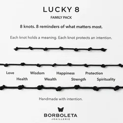 Borboleta Lucky L8P-F-BK
