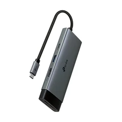TP-Link UH7021C USB-C, HDMI, 3x USB, bralnik SD/microSD, PD 100W
