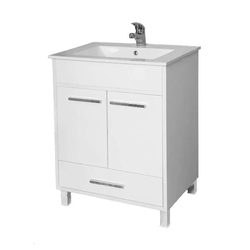 Ceramica Lux Ormarić za kupatilo Atina Bianco, Donji deo 55, Plazma