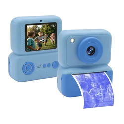 Mini kamera printer Q10 + papir za stampanje fotografija plava