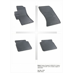 Rezaw-Plast Tipske patosnice za  SUBARU Legacy (2004-2009) - Kadice