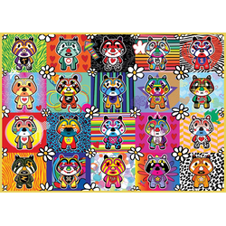 Art puzzle - Puzzle Tantan in Momo - 500 kosov