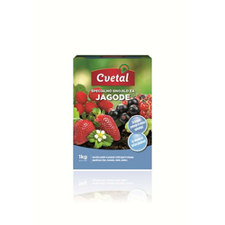 CVETAL GNOJILO 1 KG ZA JAGODE, RIBEZ, KOSMULJE, ROBIDE IN MALINE