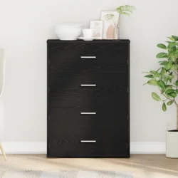 Kreveta s ladicama Crni hrast 60 x 31 x 84 cm Konstruirano drvo