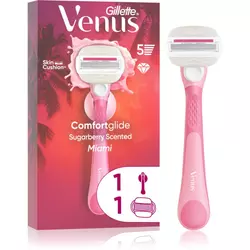 Gillette Ženski brijač Venus Smooth 5 Miami + 1 dopuna za brijač