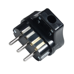 6350 UTIKAČ 4P+E/16A/440V KUTNI CRNI