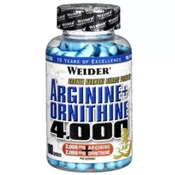 WEIDER kapsule ARGININE + ORTNITHINE 4.000 (180 kap.)