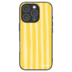 ULTIMATE CASE za Apple iPhone 16 Pro - Lines lemon