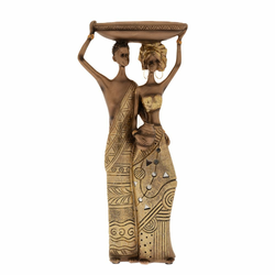DIKER HOME Figura Afrikanci, Zlatne boje