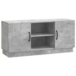 TV ormar Betonska siva 102 x 34,5 x 47 cm Konstruirano drvo