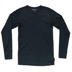 Majica s kratkimi rokavi Devold Lauparen Merino Base 190, črnilo (L)