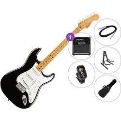 Fender Squier Classic Vibe 50s Stratocaster MN SET 2 Black Električna kitara