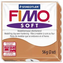 Rayher.	 FIMO Soft 57g, 76 cognac