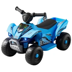 Motor na akumulator mini quad 6v 1motor MB6880 plava boja 568809P