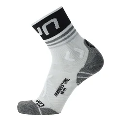 Uyn RUNNERS ONE SHORT SOCKS MAN, moške tekaške nogavice, bela S100271