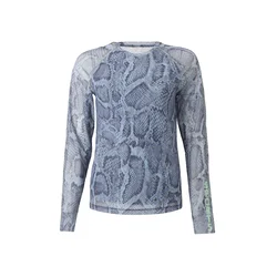 Marc Cain Majica dimno modra / opal / svetlo modra