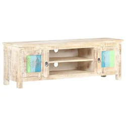 TV ormarić 120 x 30 x 40 cm od grubog bagremovog drva