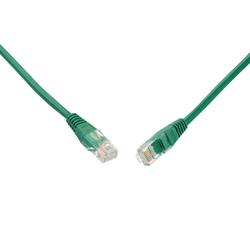 SOLARIX patch kabel CAT5E UTP PVC 2 m zeleni, otporan na ugrize