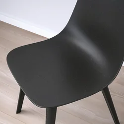 STENSELE / ODGER Sto i 2 stolice, boja antracita boja antracita/boja antracita, 70x70 cm